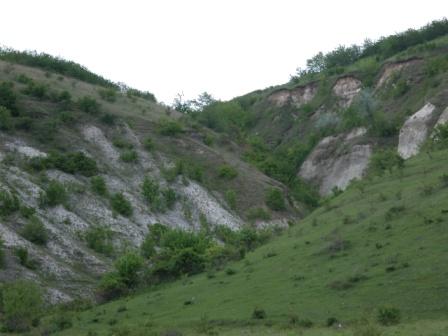 Каменистая степь в каньоне Солонец
